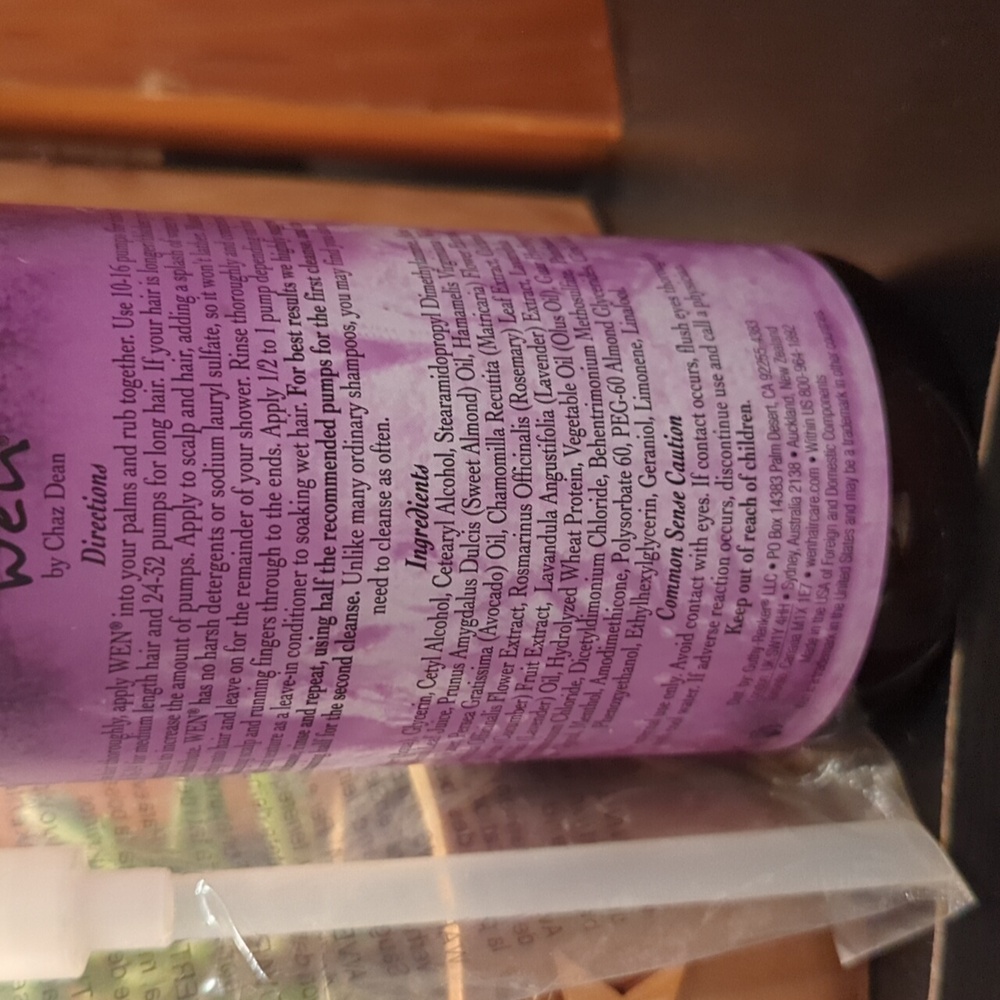Wen Lavender Cleansing Conditioner With Pump 16 OZ NEW NICE - Picture 4 of 9